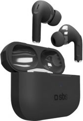 SBS wireless earbuds Air Kab Max TWS, black. Czarne słuchawki bezprzewodowe SBS Mobile. Za 214.00 zł.