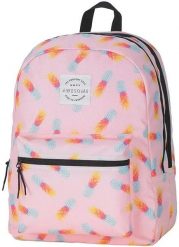 Niesamowity podwójny plecak 24 L, różowy. Czerwone plecaki męskie Erima, z aplikacjami, z dzianiny, eleganckie. Za 162.99 zł.