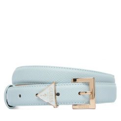 Pasek Damski Guess. Niebieskie paski damskie Guess, z aplikacjami. Za 199.99 zł.