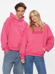 2005 Bluza Unisex 3D Różowy Relaxed Fit. Czerwone bluzy męskie 2005, l, bez wzorów, z bawełny, bez ramiączek, bez kaptura. Za 419.99 zł.