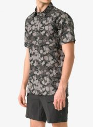 Koszula turystyczna Helikon-Tex Tactical Hawaiian Short Sleeve. Szare koszule męskie HELIKON-TEX, m, bez wzorów, z bawełny, klasyczne, bez kołnierzyka, bez ramiączek. Za 285.99 zł.