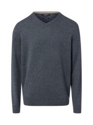 Andrew James sweter z czystego kaszmiru Mężczyźni Kaszmir szary, XXXL. Szare swetry męskie Andrew James, m, bez wzorów, z kaszmiru, biznesowe, bez kołnierzyka, bez ramiączek. Za 749.95 zł.