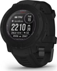 Zegarek sportowy Garmin Instinct 2 Solar Czarny (010-02627-03). Czarne zegarki sportowe Garmin, bez wzorów. Za 1,189.25 zł.