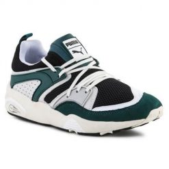 Buty do chodzenia męskie Puma Blaze Of Glory Prm M. Zielone buty sportowe męskie Puma, bez wzorów, z materiału, bez zapięcia, trekkingowe. Za 583.00 zł.