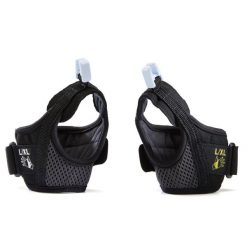 Paski do kijków do nordic walking Newfeel. Szare paski damskie NEWFEEL, z mikrofibry, sportowe. Za 49.99 zł.