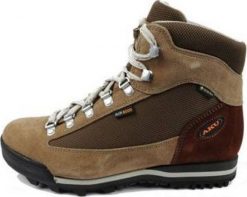 Buty trekkingowe męskie Aku U'S ULTRA LIGHT GTX, beige/ orange, 38. Brązowe trekkingi męskie Aku, bez zapięcia. Za 646.84 zł.