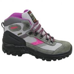 Buty trekkingowe damskie Grisport Grigio Scamosciato. Zielone obuwie trekkingowe damskie Grisport, z gumy, za kostkę, bez zapięcia. Za 349.00 zł.