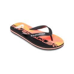 Klapki dla Mężczyzn MOLOKAI ART 25 Różowy. Czerwone klapki męskie Quiksilver, bez wzorów, z gumy, bez zapięcia. Za 66.99 zł.