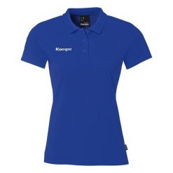 Damska koszulka polo Kempa Classic. Czarne bluzki damskie Kempa, bez wzorów, bez kołnierzyka, bez ramiączek. Za 163.50 zł.