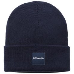 Czapka męska City Trek Heavyweight Beanie. Niebieskie czapki męskie Columbia, bez wzorów. Za 59.99 zł.