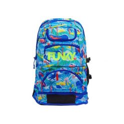 Plecak sportowy FUNKY Elite Squad Duuude. Niebieskie plecaki męskie Funky Trunks, bez wzorów, sportowe. Za 299.00 zł.