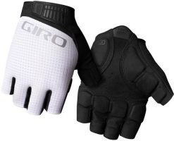 Rękawiczki męskie GIRO BRAVO II GEL krótki palec white roz. XXL (obwód dłoni od 267 mm / dł. dłoni od 211 mm) (NEW 2025). Białe rękawiczki męskie Giro, bez wzorów. Za 129.65 zł.