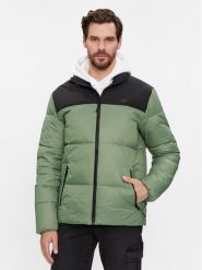 4F Kurtka zimowa 4FWAW23TDJAM348 Khaki Regular Fit. Brązowe kurtki męskie 4F, na zimę, m, bez wzorów, z syntetyku, bez kaptura. Za 269.99 zł.