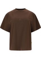 T-shirt damski SOS Semeru. Zielone t-shirty damskie SOS, l, bez wzorów, z bawełny, biznesowe, bez kołnierzyka, bez ramiączek. Za 186.00 zł.