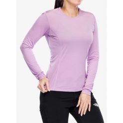 Bluza termoaktywna damska Montane Dart Lite LS T-Shirt. Fioletowe bielizna sportowa damska Montane, bez wzorów, bez ramiączek, bez kaptura. Za 188.99 zł.