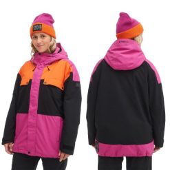 Kurtka sportowa zimowa na narty i snowboard damska O'Neill 20K. Kurtki sportowe damskie O'Neill, na zimę, s, bez wzorów, bez ramiączek, bez kaptura, narciarskie. Za 429.00 zł.