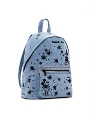 Desigual Plecak Mickey Spl 25SAKD03 Niebieski. Niebieskie plecaki damskie Desigual, bez wzorów, z materiału. Za 289.99 zł.