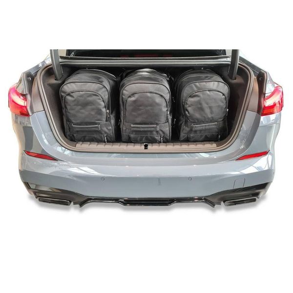 Torby Do Bagażnika Bmw 2 Gran Coupe 2020-2024 3Szt Kjust. Czarne torby podróżne damskie KJUST, bez wzorów. Za 1,140.00 zł.