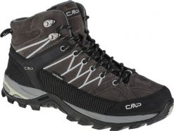 Buty trekkingowe męskie CMP Rigel Mid Trekking Shoe Wp Grey r. 46 (3Q12947-U862). Szare buty zimowe męskie CMP, bez wzorów, bez obcasa, bez zapięcia. Za 379.49 zł.
