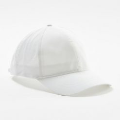 Czapka tenisowa z daszkiem Artengo TC500 rozmiar 58. Białe czapki damskie KUIKMA, bez wzorów, z materiału, sportowe. Za 24.99 zł.