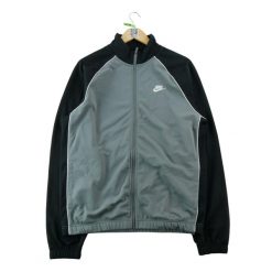 Second life - Kurtka dresowa męska - Stan bardzo dobry. Szare kurtki sportowe męskie Nike, m, bez wzorów, z dresówki, bez kaptura, na fitness i siłownię. Za 186.06 zł.