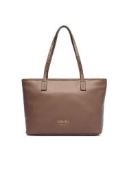 Liu Jo Torebka AF6071 E1120 Brązowy jasny. Brązowe shopperki damskie Liu Jo, bez wzorów, ze skóry, bez dodatków. Za 499.99 zł.