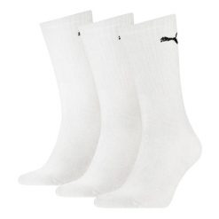 SKARPETY Puma Crew Socks 3 Pack, Dla obu płci. Białe skarpetki damskie Puma, bez wzorów. Za 56.57 zł.
