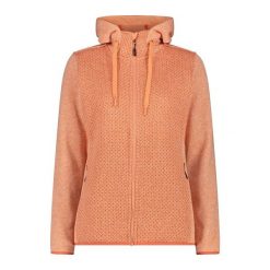 Kurtka turystyczna damska z kapturem i zamkiem CMP. Brązowe kurtki sportowe damskie CMP, m, bez wzorów, bez ramiączek, z kapturem, trekkingowe. Za 298.50 zł.