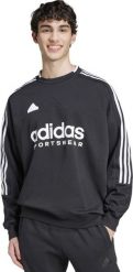 Adidas Bluza męska adidas House of Tiro Fleece czarno-biała IW0172 2XL. Białe bluzy męskie Adidas, m, bez wzorów, bez ramiączek, bez kaptura. Za 241.42 zł.