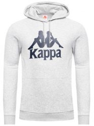 Kappa Bluza 705322 Szary Regular Fit. Szare bluzy męskie Kappa, m, bez wzorów, z bawełny, bez ramiączek, bez kaptura. Za 169.99 zł.
