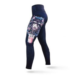 Legginsy sportowe damskie Ground Game Asami. Czarne legginsy damskie GROUND GAME, m, bez wzorów, z elastanu, do biegania. Za 159.99 zł.