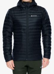 Kurtka puchowa Montane Anti Freeze Lite Hoodie. Czarne kurtki męskie Montane, l, bez wzorów, z materiału, bez kaptura. Za 879.99 zł.