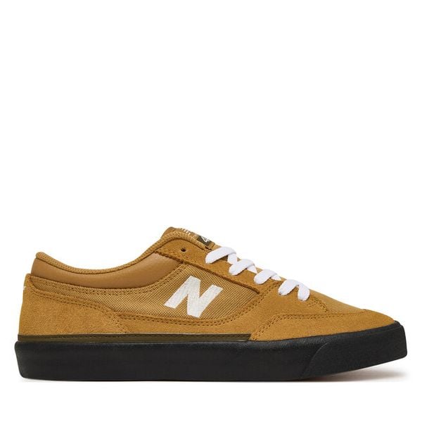 Tenisówki New Balance. Brązowe trampki męskie New Balance, bez wzorów, bez zapięcia. Za 305.99 zł.