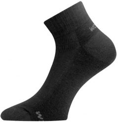 Skarpety merino WDL. Czarne skarpetki damskie LASTING, bez wzorów, z elastanu. Za 51.00 zł.