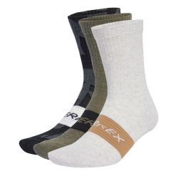 Skarpety Terrex Multi 3 Pack. Białe skarpetki damskie Adidas, bez wzorów, z bawełny. Za 89.95 zł.