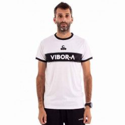 Koszulka Vibora Poison. Białe bluzki damskie VIBORA, bez wzorów, sportowe, bez kołnierzyka, bez ramiączek. Za 171.99 zł.