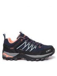 CMP Trekkingi Rigel Low Wmn Trekking Shoes Wp 3Q13246 Granatowy. Niebieskie obuwie sportowe damskie CMP, ze skóry, bez zapięcia. Za 359.99 zł.