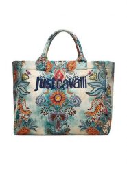 Just Cavalli Torebka 80RA4BS1 ZG426 Kolorowy. Shopperki damskie Just Cavalli, bez wzorów, z materiału, bez dodatków. Za 669.99 zł.