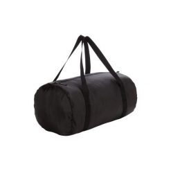 Torba fitness kardio składana 30 l czarna. Czarne torby sportowe męskie DOMYOS, bez wzorów, z materiału. Za 19.99 zł.