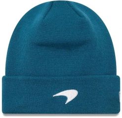 Czapka zimowa McLaren F1 Seasonal unisex turkusowa. Niebieskie czapki damskie Coqui, na zimę, bez wzorów. Za 184.99 zł.