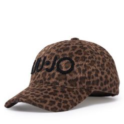Czapka z daszkiem Liu Jo. Brązowe czapki damskie Liu Jo, bez wzorów. Za 199.99 zł.