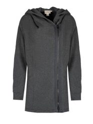 DKNY Bluza | N34601CSC | Kobieta | Szary. Szare bluzy damskie DKNY, xs, bez wzorów, z bawełny, bez ramiączek, bez kaptura. W wyprzedaży za 199.00 zł.