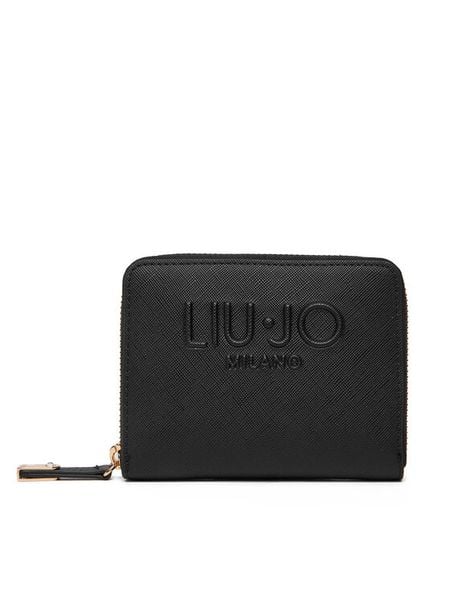 Liu Jo Portfel Ecs M Zip Around AF5156 E0087 Czarny. Czarne portfele damskie Liu Jo, ze skóry. Za 269.99 zł.