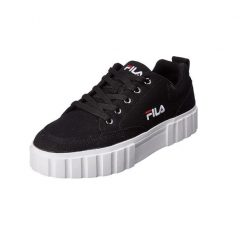Buty do chodzenia damskie Fila Sandblast C trampki. Czarne trampki i tenisówki damskie Fila, bez wzorów, z materiału, bez zapięcia. Za 159.00 zł.