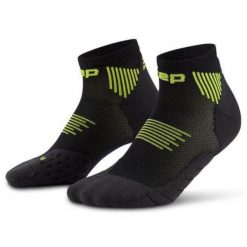 Damskie skarpety kompresyjne do biegania sportowe za kostkę Core Run CEP. Czarne skarpetki damskie CEP, bez wzorów, z elastanu. Za 79.00 zł.