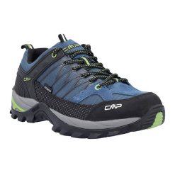 Buty trekkingowe męskie CMP Rigel Low Wp. Niebieskie trekkingi męskie CMP, bez zapięcia. Za 319.99 zł.