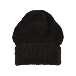 Czapka Akryl. Czarne czapki damskie FLEXFIT, bez wzorów. Za 76.99 zł.