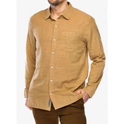 Koszula turystyczna męska Royal Robbins Hempline Spaced L/S. Brązowe koszule męskie ROYAL ROBBINS, l, bez wzorów, casualowe, bez kołnierzyka, bez ramiączek. Za 340.99 zł.