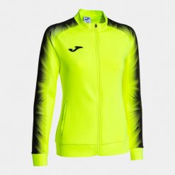 Damska bluza dresowa Joma Elite XI. Czarne bluzy damskie Joma, l, z aplikacjami, z dresówki, eleganckie, bez ramiączek, bez kaptura. Za 350.50 zł.