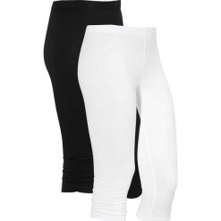Cellbes Legginsy 2 Pack biały czarny female biały/czarny 34/36. Białe legginsy damskie Cellbes, bez wzorów, z gumy. W wyprzedaży za 45.00 zł.